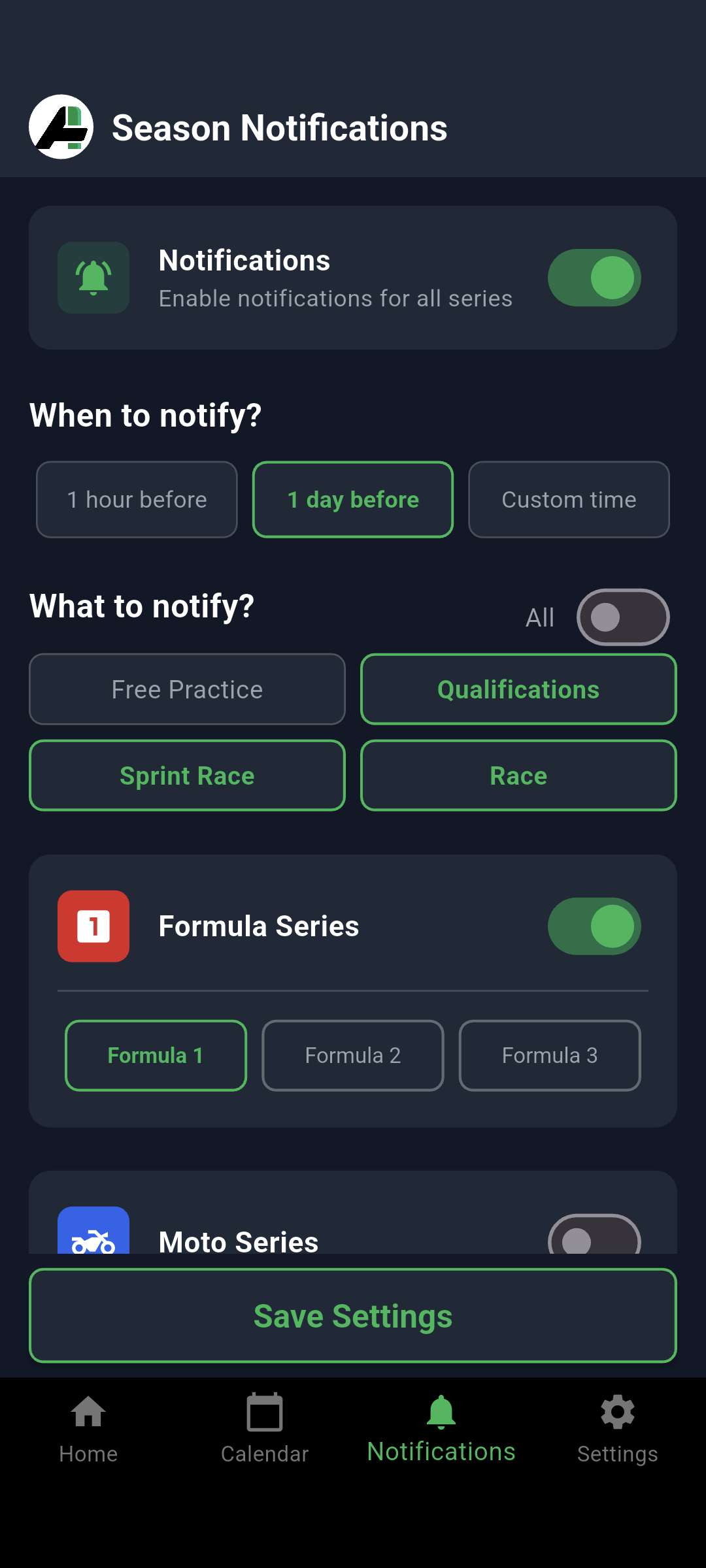 Alerthium app screenshot